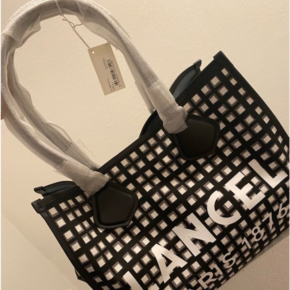 NWT Lancel canvas tote - Picture 1 of 5